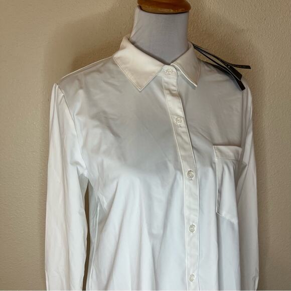 Lysse white Schiffer Button Down long sleeve shirt NEW M - Picture 3 of 11
